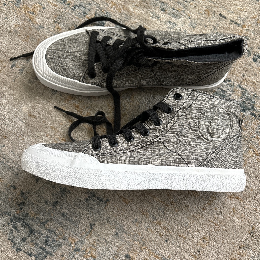Soft Gray Hightops
